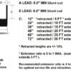 A diagram showing the dimensions of the elbap - elbap - elbap.