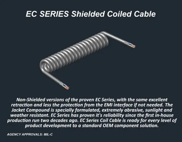 Ec series shielded cable.