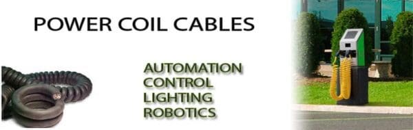 PCE164 16 AWG 4 COND. 300V COIL CABLE - MAXIMUM DUTY powers automation control lighting robotics.