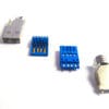 Pcb connectors for USB-A to USB-C Connector Combo (Connectors Only) connections.