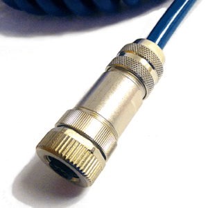 M12-5 - 5 Position Contact / Circular Connector Receptacle, Female Screw Socket